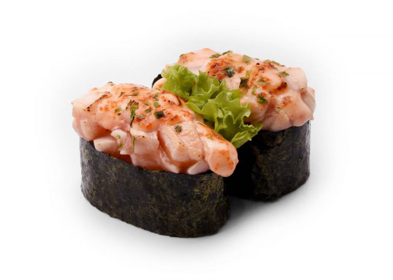 Salmon Mentai Gunkan (2pcs)